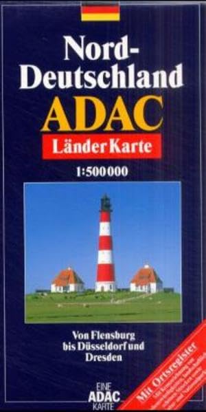 ADAC Karte, Norddeutschland (ADAC Länderkarten) Leisure, Home & Garden