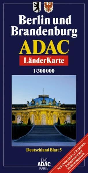 ADAC Karte, Berlin und Brandenburg (ADAC BundesländerKarten Deutschland) Leisure, Home & Garden
