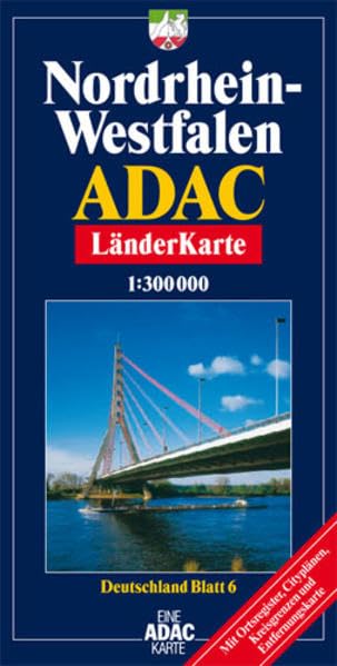 ADAC Karte, Nordrhein-Westfalen (ADAC Länderkarten) Leisure, Home & Garden