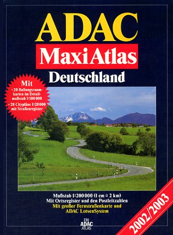 ADAC Maxi Atlas Deutschland 2002/2003 Leisure, Home & Garden Books