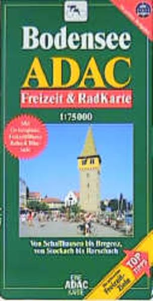Bodensee: Von Schaffhausen bis Bregenz, von Stockach bis Rorschach. Mit Ortsreg., Freizeitführer, Bahn & Bike-Info (ADAC Freizeitkarten) Leisure, Home & Garden