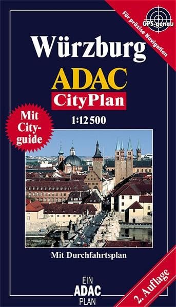 Würzburg: 1:12500. GPS-genau (ADAC Citypläne) Leisure, Home & Garden