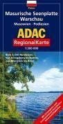 Masurische Seenplatte, Warschau, Masowien, Podlesien: 1:300000 - ADAC RegionalKarte Polen Blatt 2: Der Nordosten - Von Königsberg bis Radom, von ... Sehenswürdigkeiten (ADAC Länderkarten) Leisure, Home & Garden
