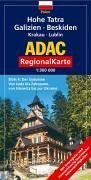 Hohe Tatra, Galizien, Beskiden, Krakau, Lublin: 1:300000 - ADAC RegionalKarte Polen Blatt 4: Der Südosten - Von Lodz bis Zakopane, von Gleiwitz bis ... Sehenswürdigkeiten (ADAC Länderkarten) Leisure, Home & Garden