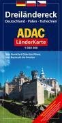 ADAC Regionalkarte Dreiländereck - Deutschland, Polen, Tschechien: 1:300000: Von Frankfurt/Oder bis Pilsen, von Bayreuth bis Breslau. Mit Ortsverz. u. ... Natur- u. Nationalparks (ADAC Länderkarten) Leisure, Home & Garden