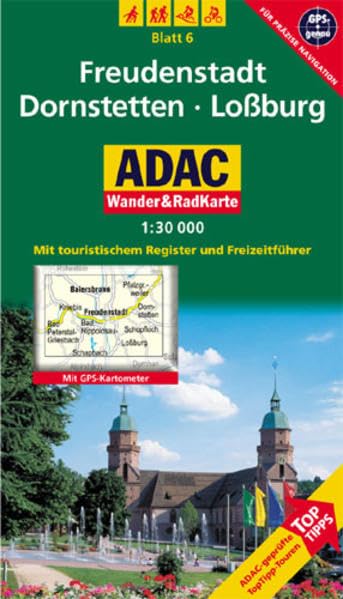 Freudenstadt, Dornstetten, Lossburg: 1:30000. Schwarzwald. GPS-genau: Mit ToppTipps, ADAC-geprüfteTop-Tipp-Touren. Mit touristischem Register, ... GPS-genau (ADAC Rad- und WanderKarte) Leisure, Home & Garden