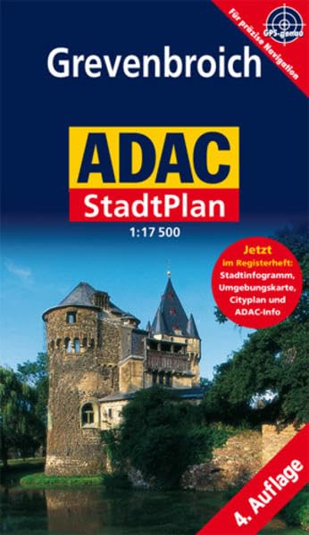Grevenbroich: 1:17500. GPS-genau: Jetzt im Registerheft: Stadtinfogramm, Umgebungskarte, Cityplan und ADAC-Info. GPS-genau (ADAC StadtPlan Kompakt) Leisure, Home & Garden