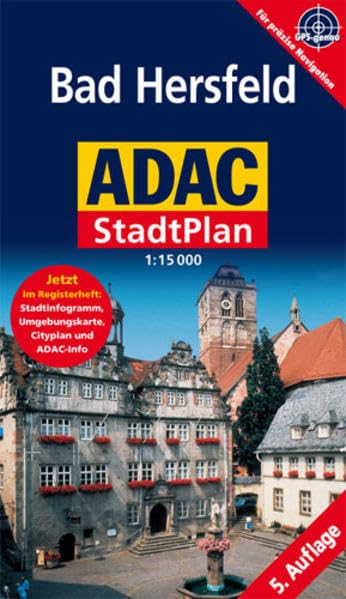 Bad Hersfeld: 1:15000: GPS-genau (ADAC StadtPlan Kompakt) Leisure, Home & Garden