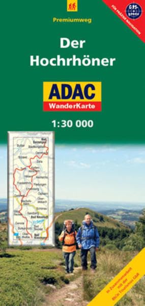 Der Hochrhöner - Premiumweg: 1:30000. WanderKarte. GPS-genau: Premiumweg. In Zus.-Arb. m. d. Rhön Tourismus GbR. GPS-genau (ADAC Rad- und WanderKarte) Leisure, Home & Garden
