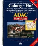 ADAC StadtAtlas Coburg, Hof 1:20.000 mit Bamberg, Bayreuth, Kronach, Kulmbach, Marktredwitz, Meiningen, Selb, Sonneberg Maps & Plans
