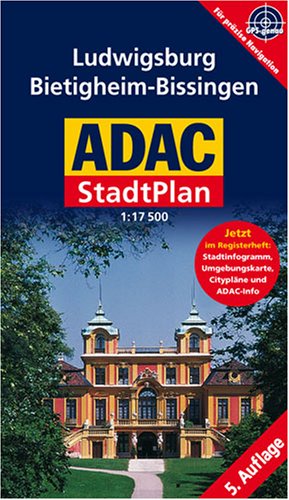 ADAC Stadtplan Ludwigsburg, Bietigheim-Bissingen: 1:17500: GPS-genau Maps & Plans