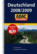 ADAC KompaktAtlas Deutschland 2008/2009: 1:300.000 Maps & Plans