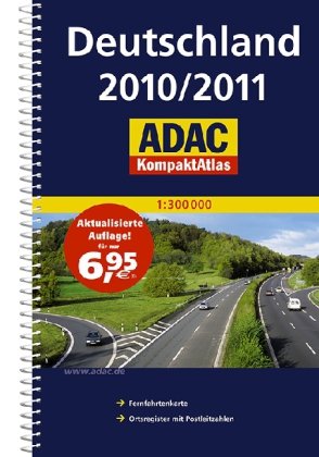 ADAC KompaktAtlas Deutschland 2010/2011 Books