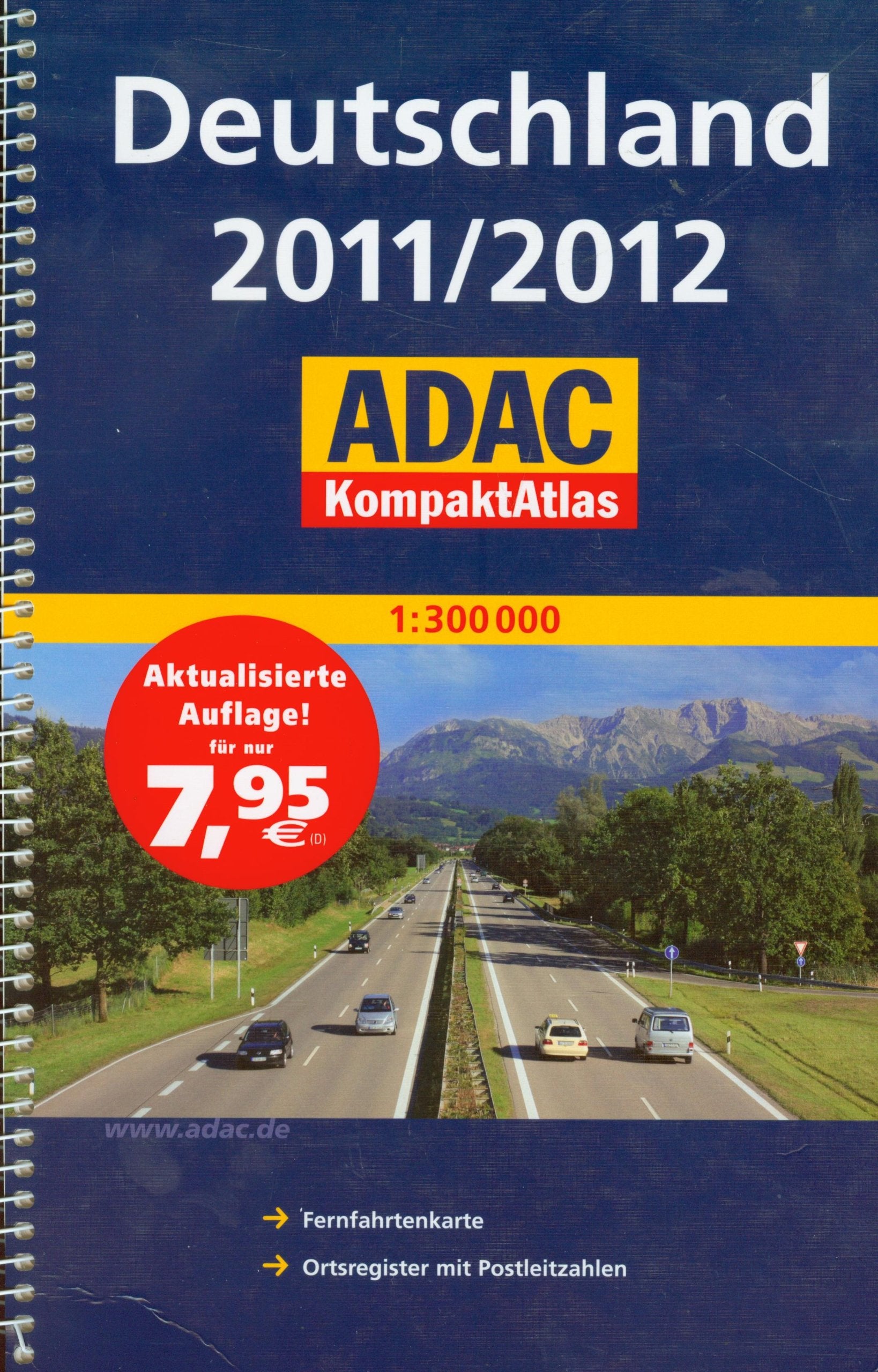 ADAC KompaktAtlas Deutschland 2011/2012: 1:300.000 Books