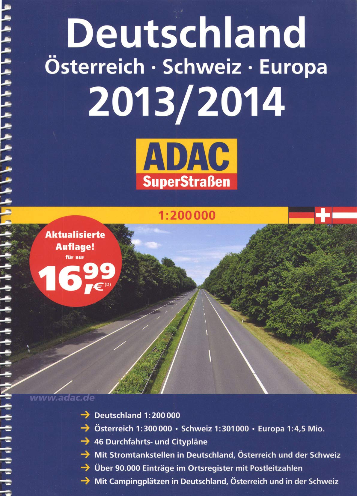 ADAC SuperStraßen Deutschland, Österreich, Schweiz, Europa 2013/2014 Leisure, Home & Garden