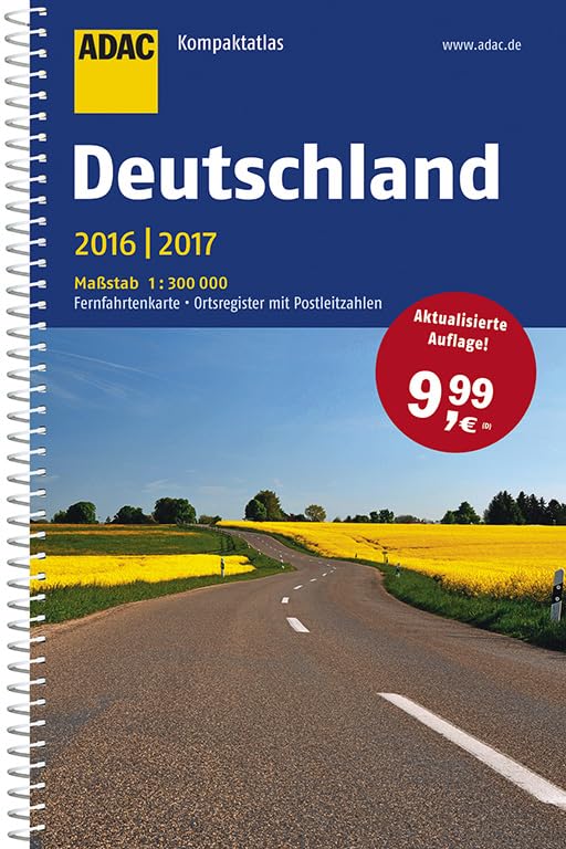 ADAC Kompaktatlas Deutschland 2016/2017 1 : 300 000 Leisure, Home & Garden