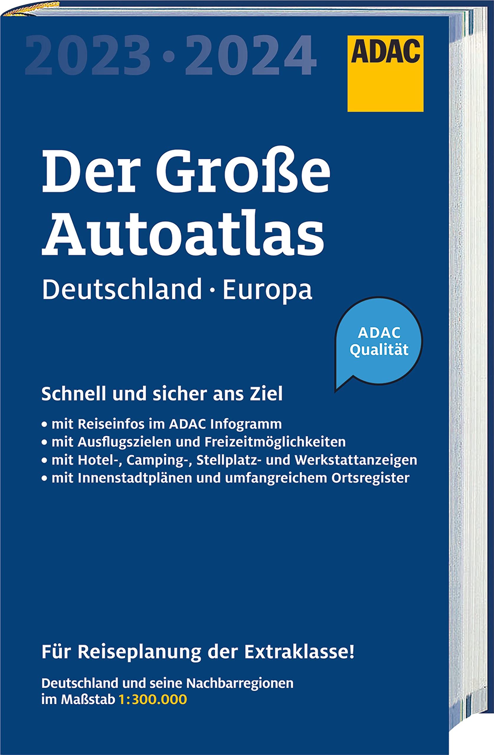 ADAC Der Große Autoatlas 2023/2024 Deutschland und seine Nachbarregionen 1:300 000 Leisure, Home & Garden