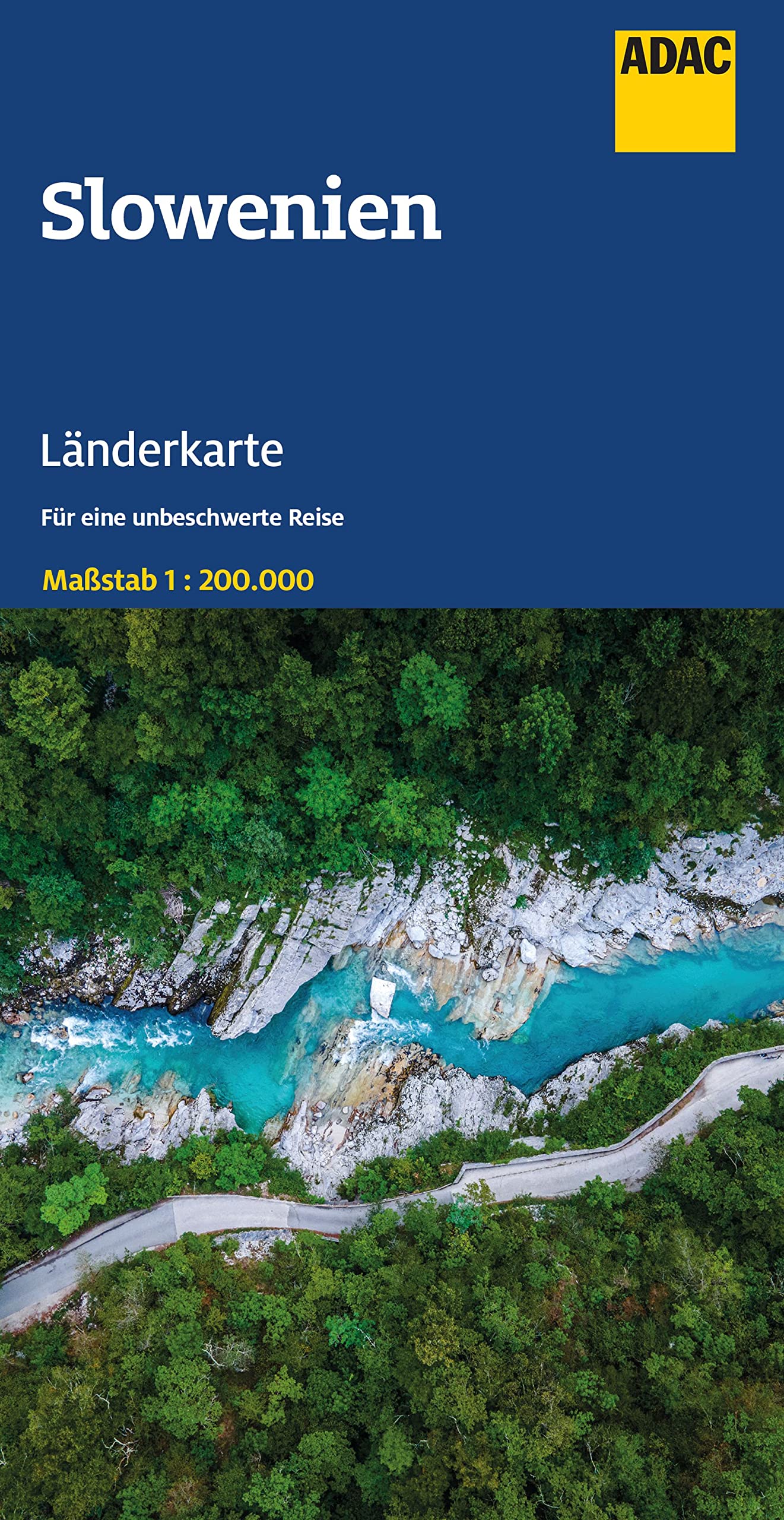 ADAC Länderkarte Slowenien 1:200.000: Straßenkarte und Autokarte Leisure, Home & Garden