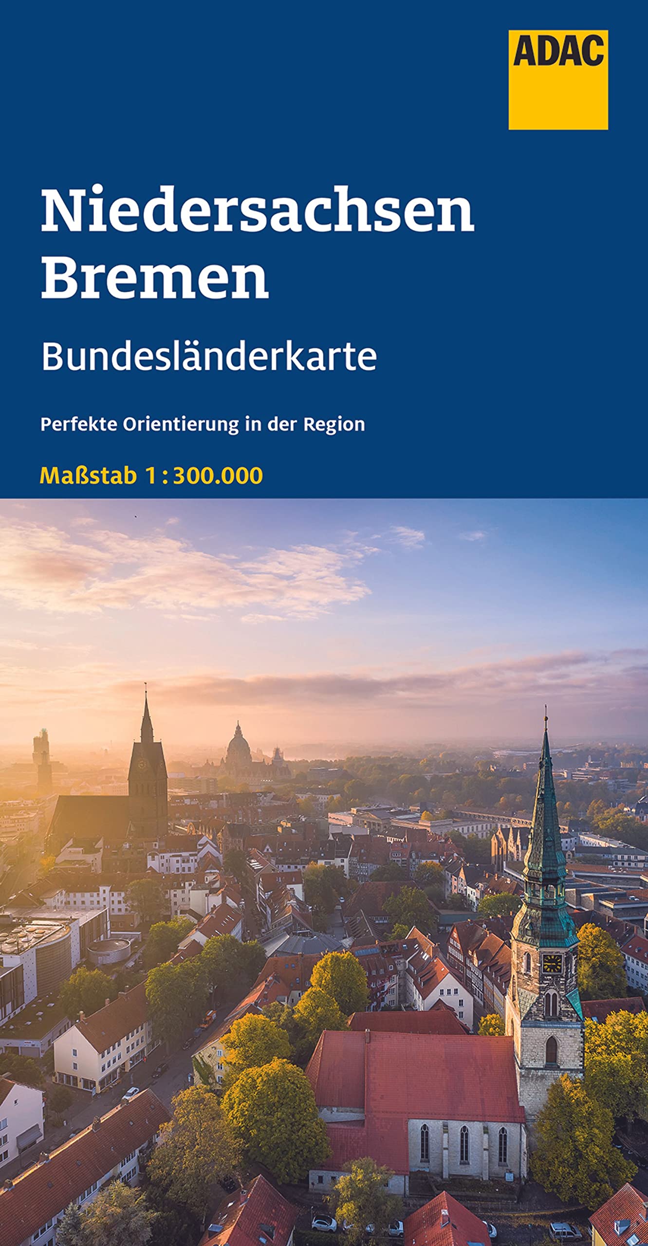 ADAC Bundesländerkarte Deutschland Blatt 03 Niedersachsen/Bremen 1:300 000: Straßenkarte und Autokarte (ADAC BundesländerKarten Deutschland) Leisure, Home & Garden