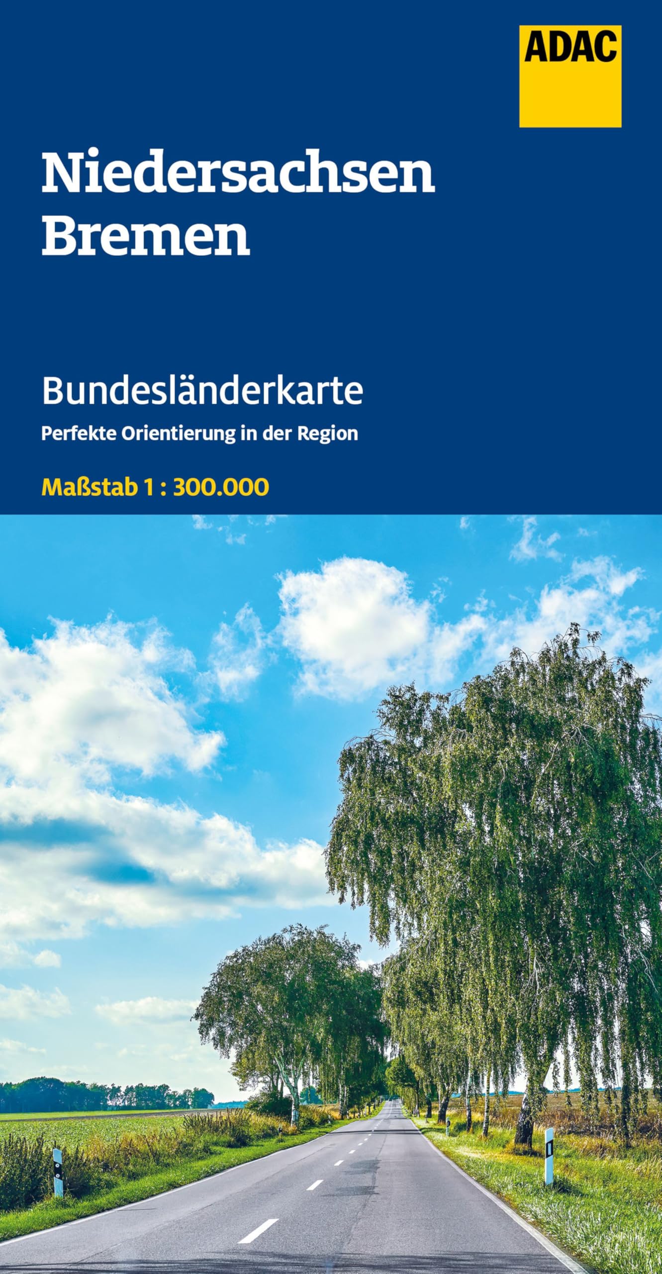 ADAC Bundesländerkarte Deutschland 03 Niedersachsen, Bremen 1:300.000 Leisure, Home & Garden