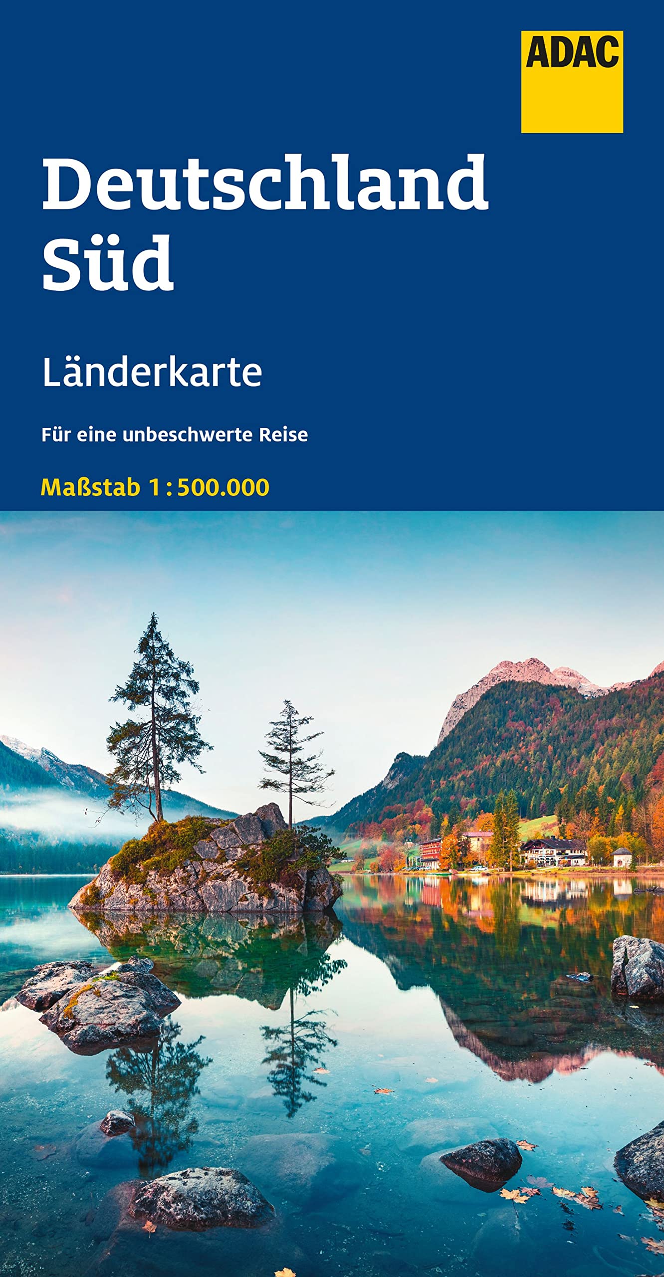 ADAC LänderKarte Deutschland Süd 1:500 000 Leisure, Home & Garden