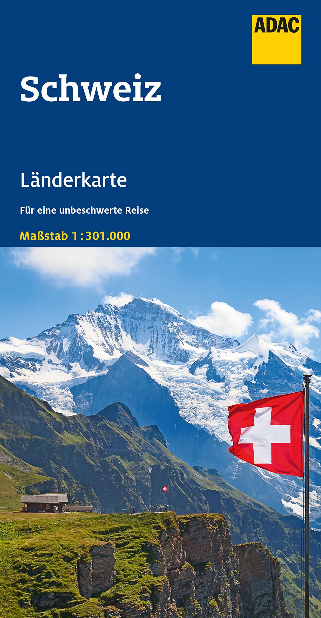 ADAC Länderkarte Schweiz 1:301.000 Leisure, Home & Garden