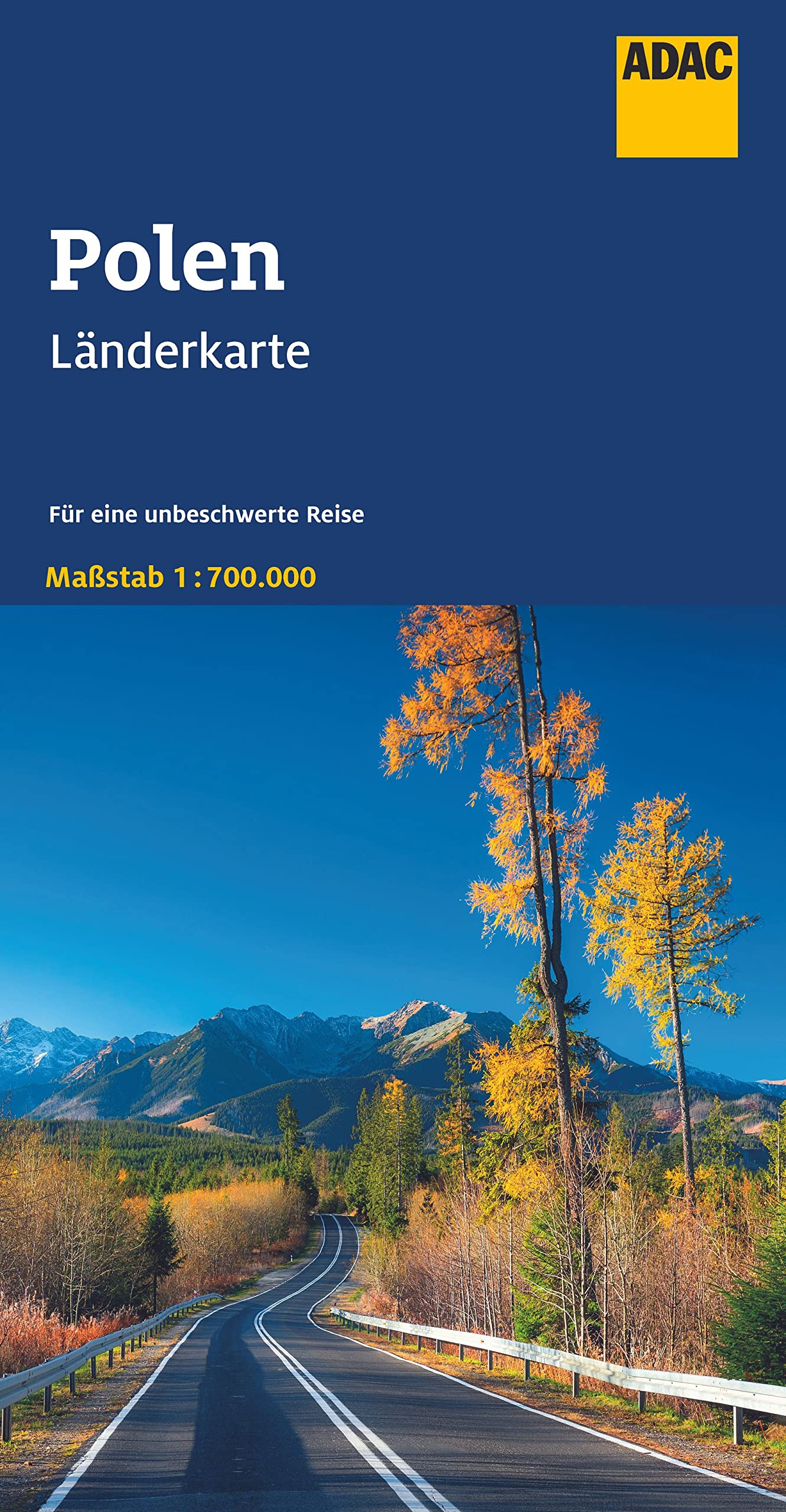 ADAC Länderkarte Polen 1:700.000 Leisure, Home & Garden