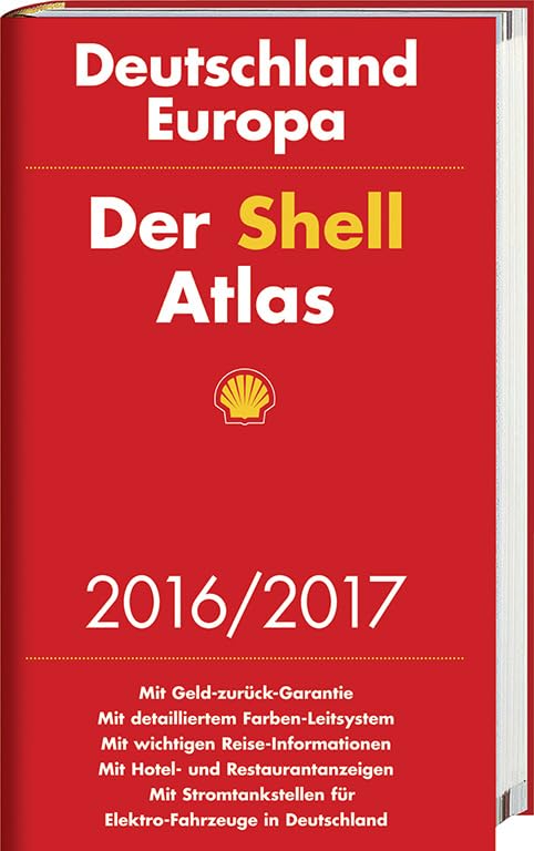 Der Shell Atlas 2016/2017 Deutschland 1:300 000, Europa 1:750 000 (Shell Atlanten) Leisure, Home & Garden