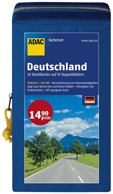 ADAC StraßenKarten Kartenset Deutschland 2016/2017 1 : 200.000 Leisure, Home & Garden
