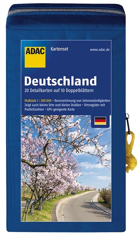ADAC StraßenKarten Kartenset Deutschland 2018/2019 1:200.000 Leisure, Home & Garden