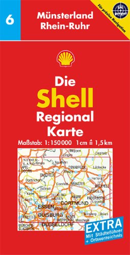 Münsterland, Rhein-Ruhr: 1:150000; GPS-geeignet: Mit Städteführer und Ortsverzeichnis. GPS-geeignet Travel Books