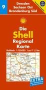 Shell Regionalkarte Deutschland 09 / Dresden, Sachsen Ost, Brandenburg Süd 1 : 150 000 book