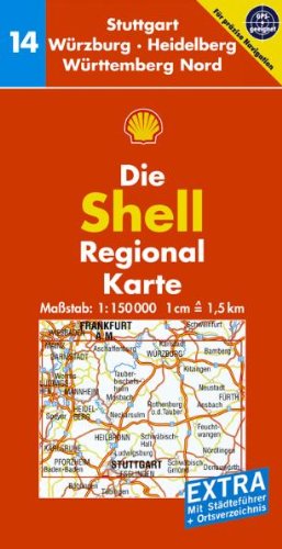 Stuttgart, Würzburg, Heidelberg, Württemberg Nord: 1:150000; GPS-geeignet: Mit Städteführer und Ortsverzeichnis. Extra: Mit Städteführer und Ortsverzeichnis. GPS-geeignet Travel Books