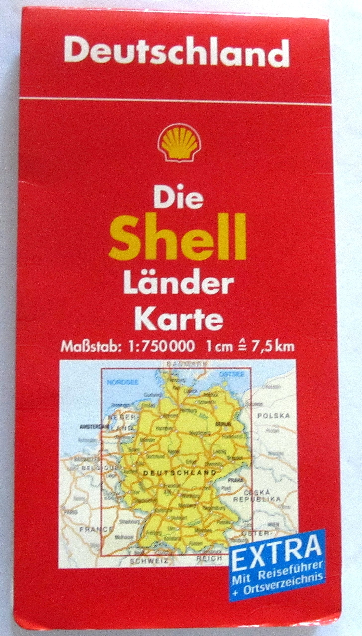 Deutschland: 1:750000 (Shell Länderkarte) Leisure, Home & Garden Books
