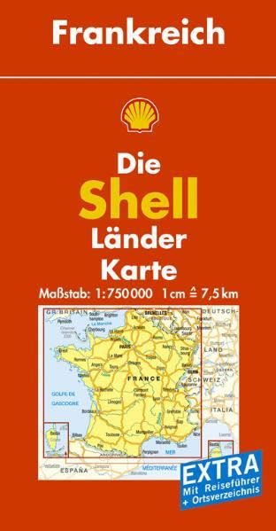 Shell LänderkarteFrankreich 1 : 750 000 book