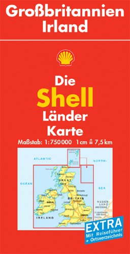 Grossbritannien /Irland: 1:750000 (Shell Länderkarte) Leisure, Home & Garden