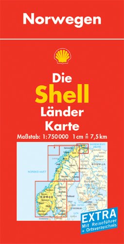 Norwegen: 1:750000 (Shell Länderkarte) Leisure, Home & Garden Books