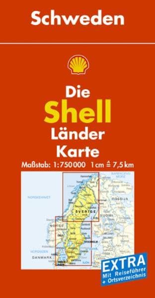 Schweden: 1:750000 (Shell Länderkarte) Leisure, Home & Garden