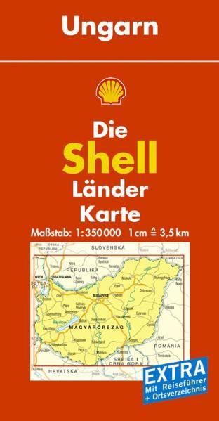 Ungarn: 1:350000: Extra Mit Reiseführer u. Ortsverz. (Shell Länderkarte) Leisure, Home & Garden