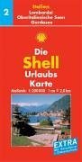 Lombardei, Oberitalienische Seen, Gardasee: 1:200000: Mit Reiseführer und Ortsverzeichnis. Mit Kennzeichnung v. Sehenswürdigkeiten, landschaftlich ... u. Nationalparks (Shell Urlaubskarte Italien) Leisure, Home & Garden