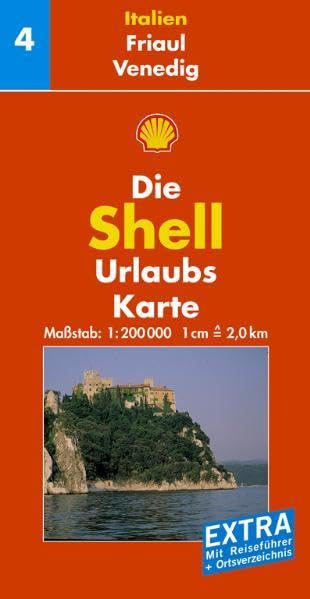 Friaul, Venedig: 1:200000: Mit Reiseführer und Ortsverzeichnis. Mit Kennzeichnung v. Sehenswürdigkeiten, landschaftlich schönen Strecken sowie Natur- u. Nationalparks (Shell Urlaubskarte Italien) Leisure, Home & Garden