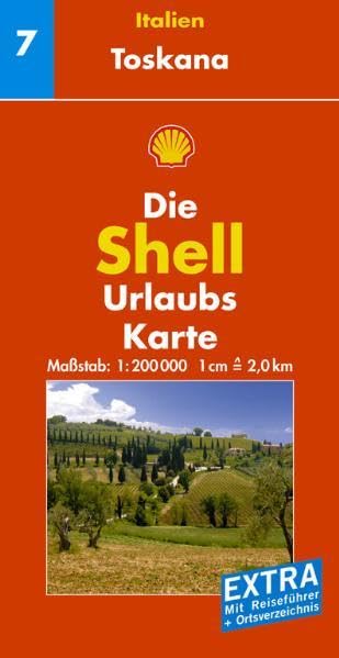 Shell Urlaubskarte Italien 07. Toskana 1 : 200 000 book