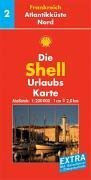 Französische Atlantikküste Nord: 1:200000 (Shell Urlaubskarte Frankreich) Leisure, Home & Garden