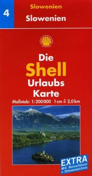 Slowenien: 1:200000: Mit Reiseführer und Ortsverzeichnis. Mit Kennzeichnung v. Sehenswürdigkeiten, landschaftlich schönen Strecken sowie Natur- u. ... (Shell Urlaubskarte Kroatien /Slowenien) Leisure, Home & Garden