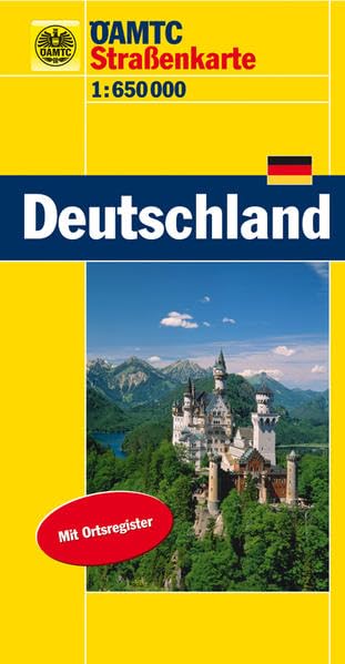 ÖAMTC Länderkarte Deutschland: 1:650000 (ÖAMTC Länderkarten) Leisure, Home & Garden