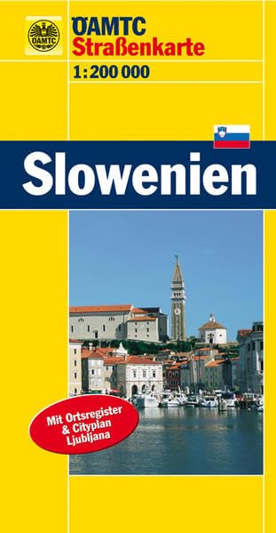 ÖAMTC Länderkarte Slowenien: 1:200000 (ÖAMTC Länderkarten) Leisure, Home & Garden Books