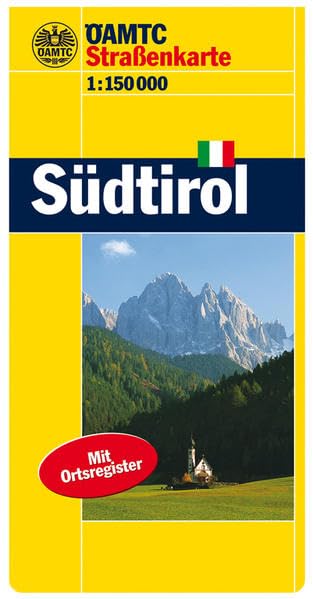 ÖAMTC Urlaubskarte Südtirol: 1:150000 book