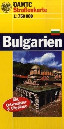 ÖAMTC Länderkarte Bulgarien 1:750.000 Maps & Plans