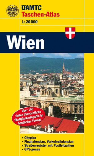 ÖAMTC Taschen-Atlas Wien: 1:20.000 Leisure, Home & Garden