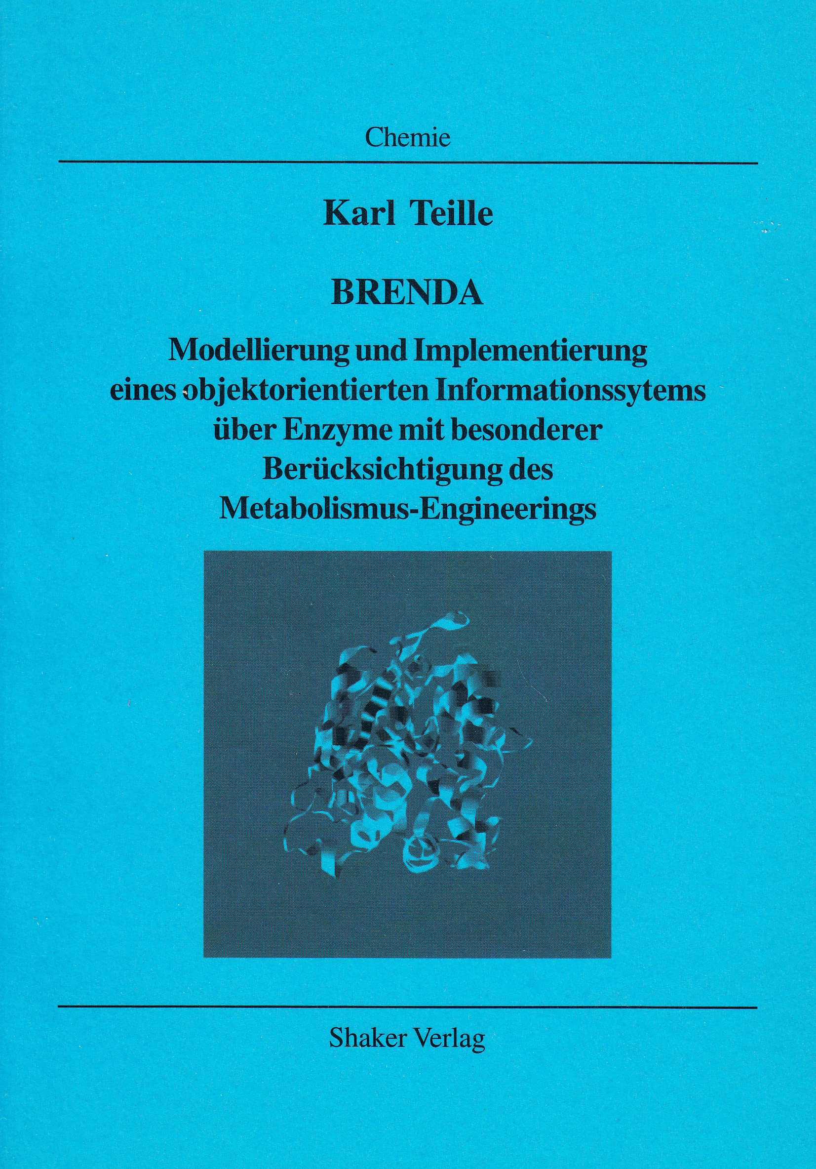 BRENDA Modellierung und Implementierung eines objektorientierten Informationssytems über Enzyme mit besonderer Berücksichtigung des Metabolismus-Engineerings Business & Technology